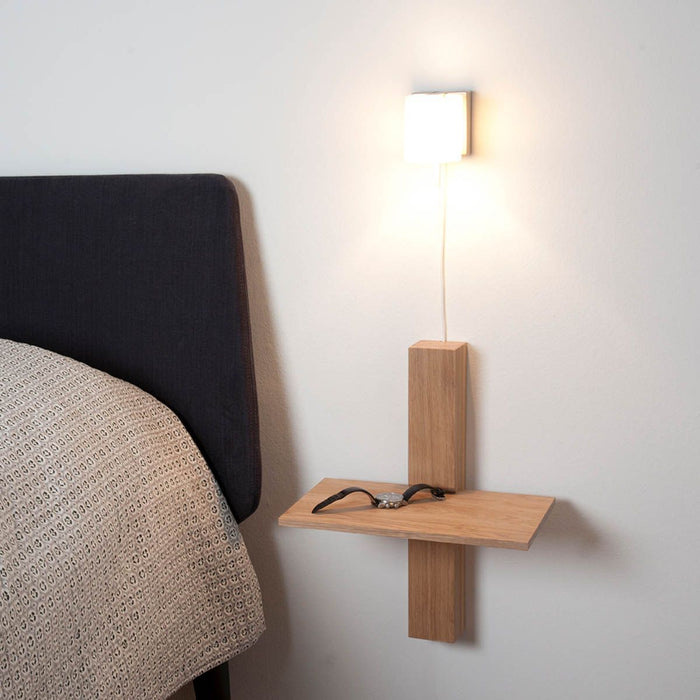 Wall-mounted bedside table: 2 pcs. LIVA
