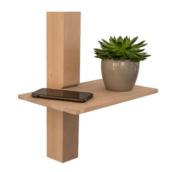 Wall-mounted bedside table: 2 pcs. LIVA
