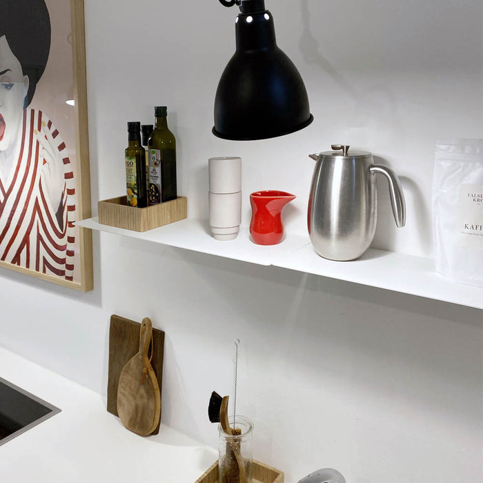 Kleines Bücherregal – EVOLVE – aus massiver Eiche