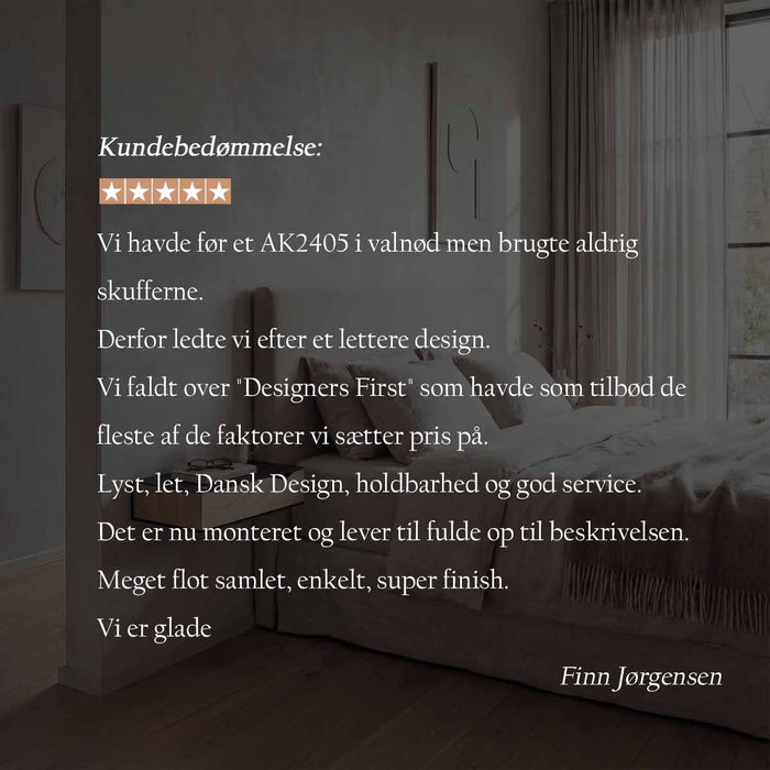 Wall-mounted bedside table: 2 pcs. - BESIDE - white with oak drawer