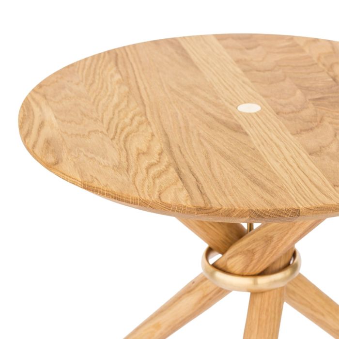 Coffee table - FAWN - in solid oiled oak